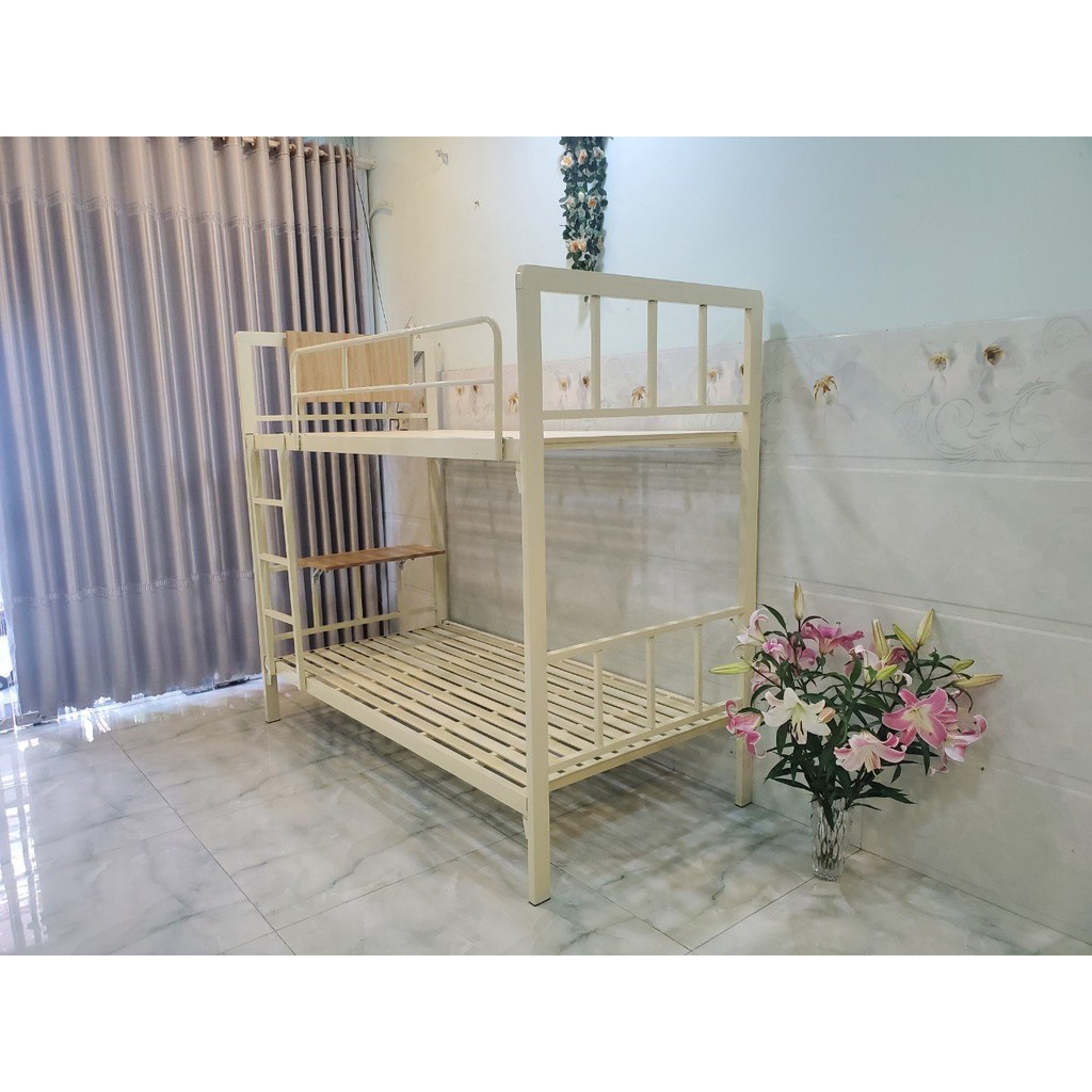 Giường sắt 2 tầng có bàn học ĐẠI THÀNH