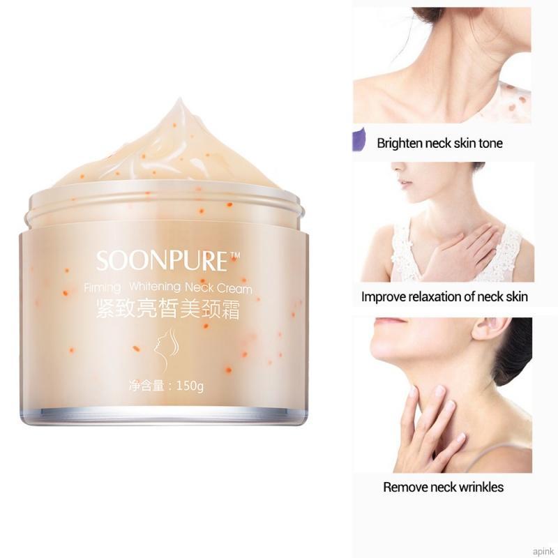 Kem dưỡng da vùng cổ chống lão hóa + nếp nhăn làm trắng nâng chắc Soonpure