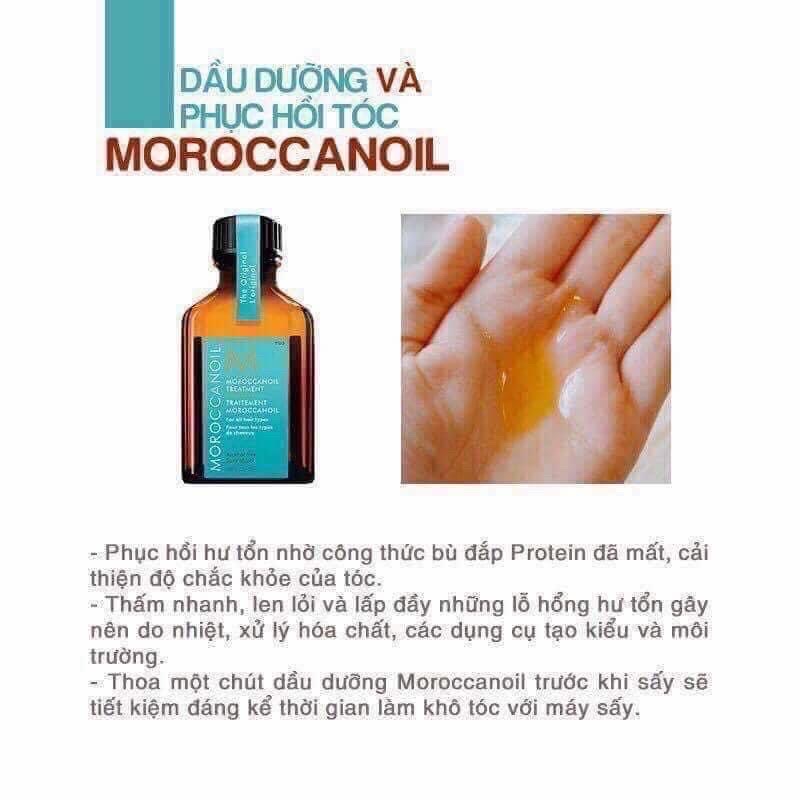 Set Dưỡng Tóc Moroccanoil 3 món hàng gift Sephora US