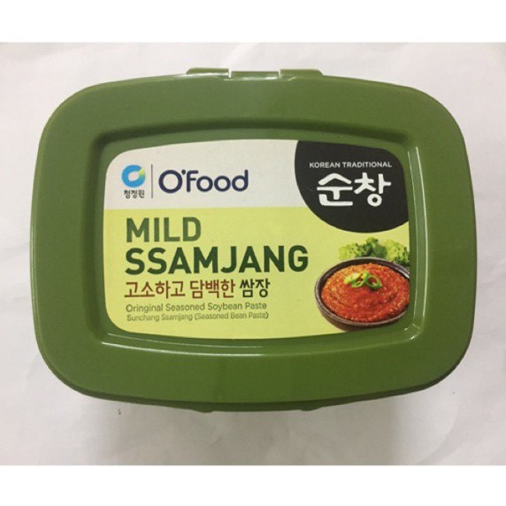 Tương đậu Hàn Quốc Ssamjang chấm thịt nướng Hộp 170g