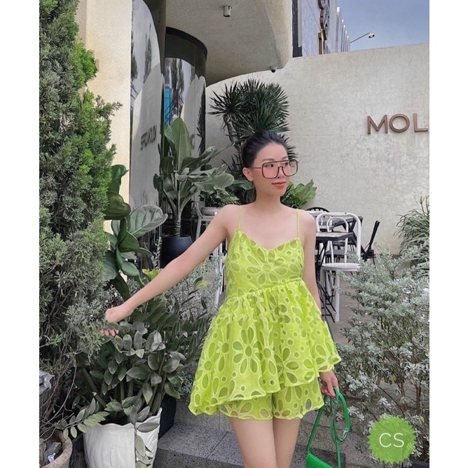 Sét hai dây hoa tơ kính