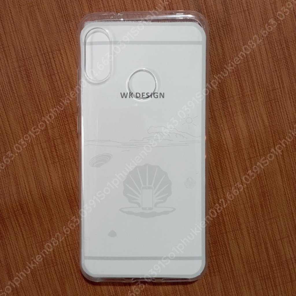 Ốp lưng dẻo Xiaomi Mi A2 Lite trong suốt, siêu bền, siêu dẻo