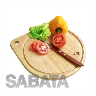 Thớt hình giọt nước gỗ đức thành – 04425