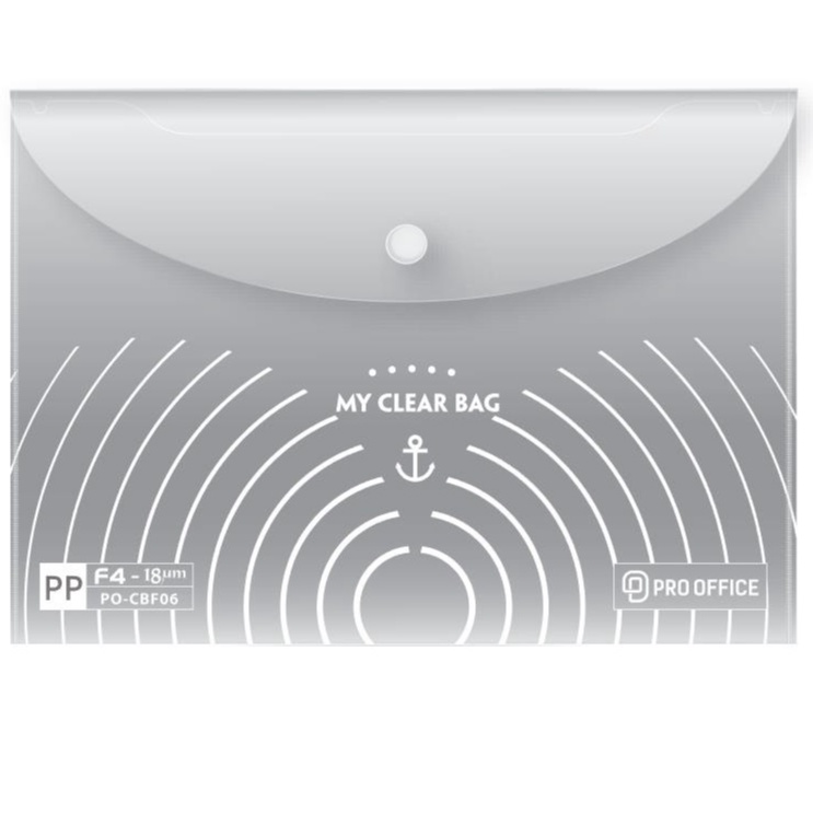 Túi cúc My clear bag khổ F4 - CBF06