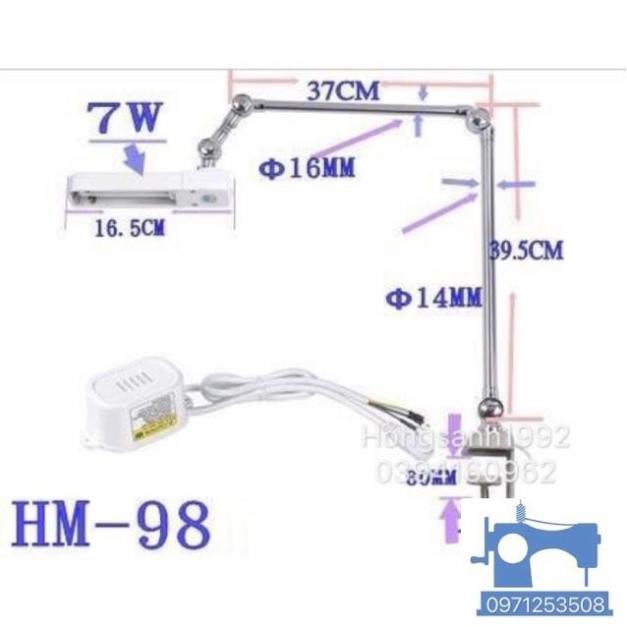 Đèn gắn máy may Haimu HM-98