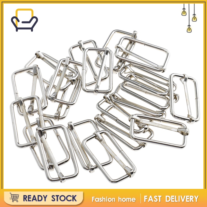 Set 20 Đầu Nối Khóa Dây Đeo Túi Xách Bằng Kim Loại Happi2ness