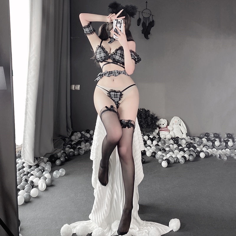 Bộ Đồ Lót Cosplay Nữ Hầu Gái Quyến Rũ Gợi Cảm MS2511 [CWEAR.SEXY_ĐỒ NGỦ &amp; NỘI Y CAO CẤP]
