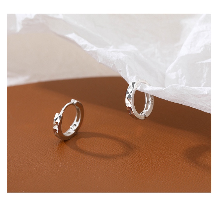 Khuyên Tai Tròn Mini 10mm 12mm 14mm Màu Vàng Kim Cho Nam Nữ