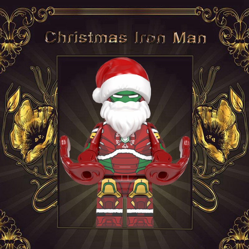 Bộ Đồ Chơi Lắp Ráp Mô Hình Nhân Vật Iron Man Marvel