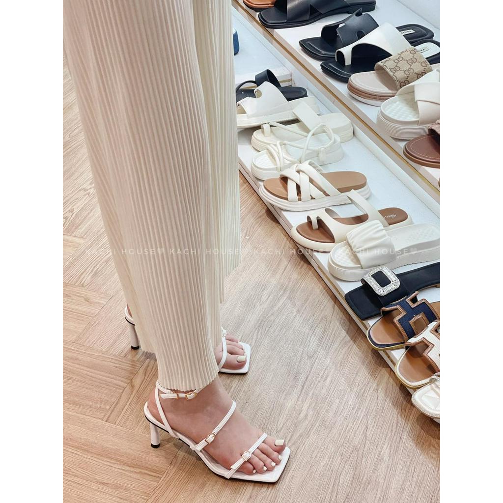Sandal gót nhọn 2 dây 908-1 - Kachi House