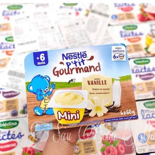 𝙃𝙖̀𝙣𝙜 𝘼𝙞𝙧 Váng Sữa Nestle Pháp Vị Vani lốc 6 hộp