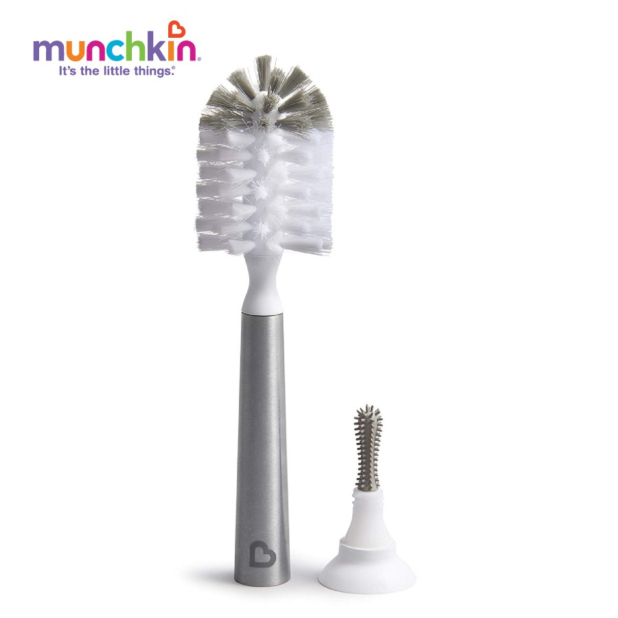 Bộ chổi cọ thân Inox Munchkin