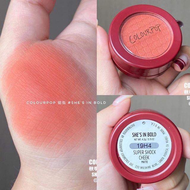 🍑 Má hồng Colourpop super shock blush🍑