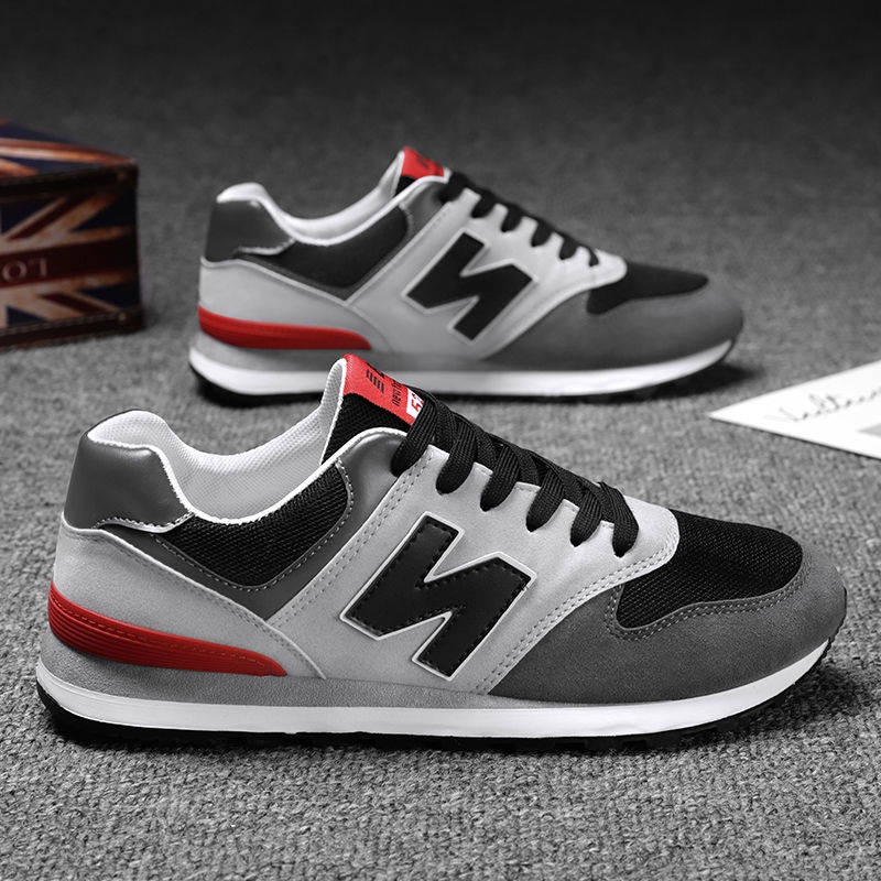 Giày thể thao N shaped 574 cổ thấp phong cách Hàn Quốc dành cho nam