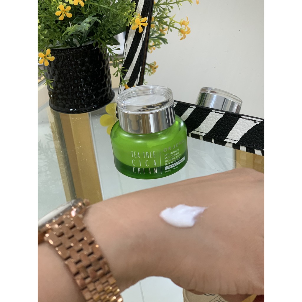 Kem Dưỡng Da Thải Độc Phục Hồi Da Nhạy Cảm - Tea Tree Cica Emulson Orjena 50 ml - OR851