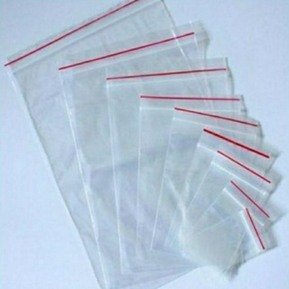 100g Túi Zip, túi Zipper chỉ đỏ tiện dụng