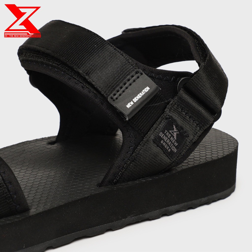 Giày sandal Nam - thương hiệu ZX 2613 màu đen đế xốp - mẫu kinh điển