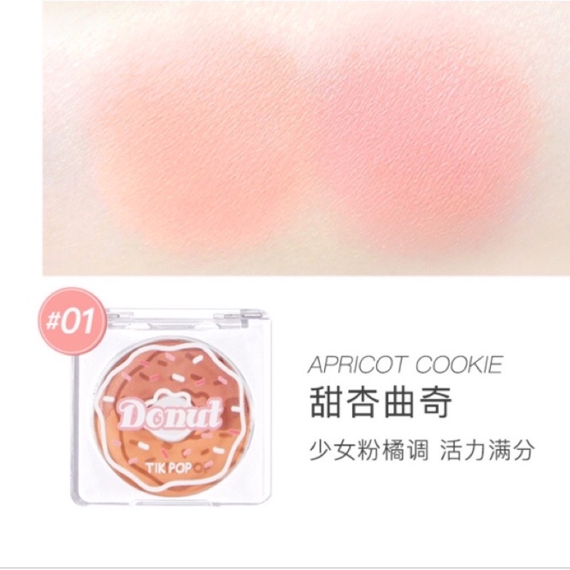 Phấn má 2 màu donut TIKPOP - nội địa trung | BigBuy360 - bigbuy360.vn