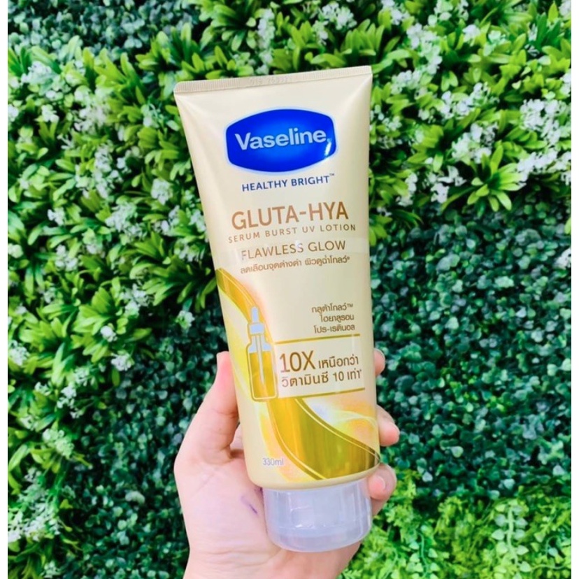 Sữa Dưỡng Thể Vaseline Healthy Bright Gluta HYA Serum 10X 320ml