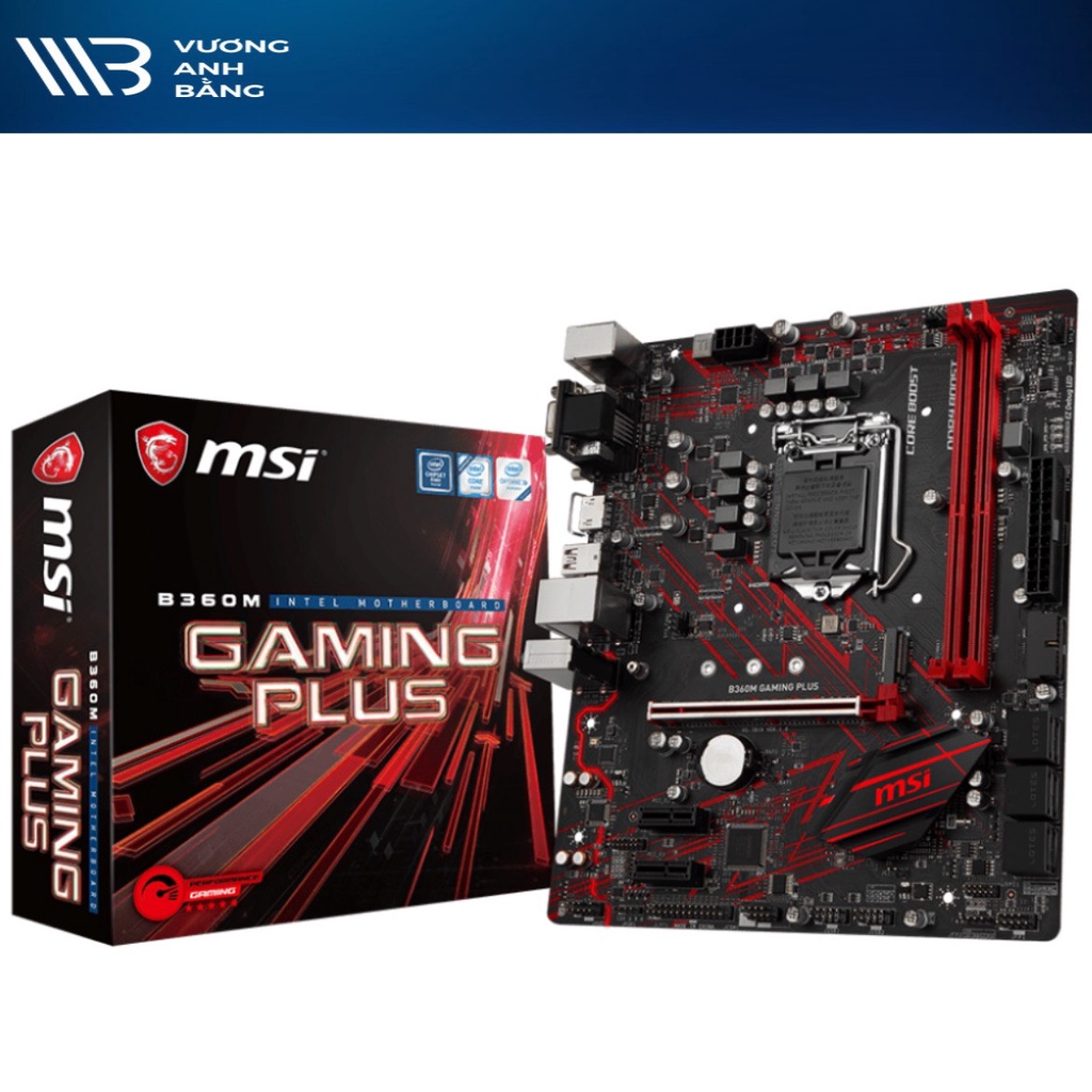 Mainboard Bo Mạch Chủ MSI B360M Gaming Plus