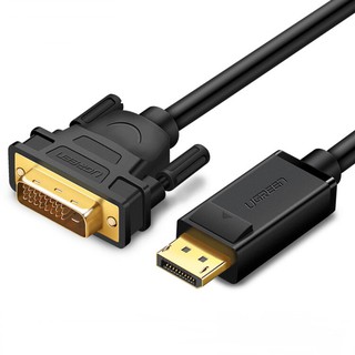 Dây cáp DisplayPort đực sang DVI-D (24+1) đực hỗ trợ 1920x1200 UGREEN DP103