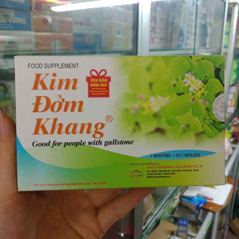 Kim đởm khang - tích điểm mua 6 tặng 1