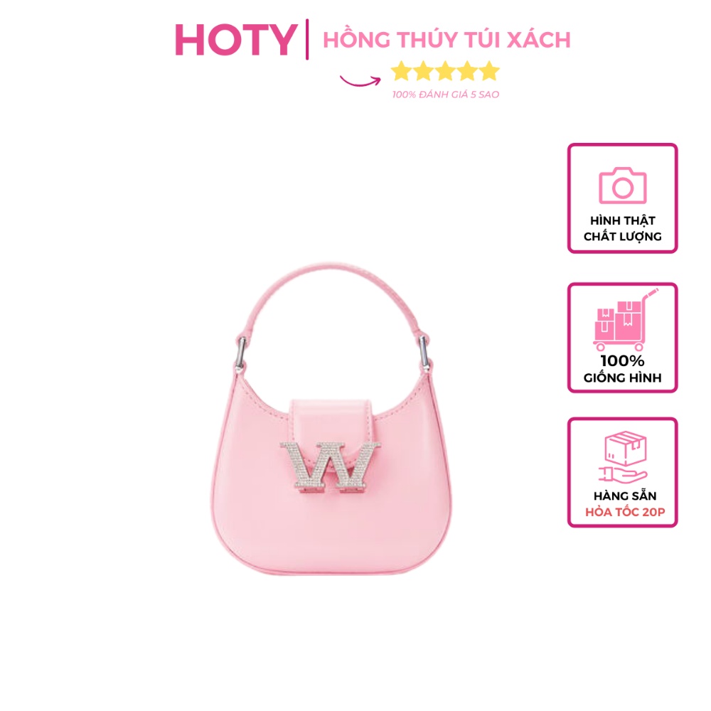 Túi Đeo Chéo Alexan wang Khoá Đá Nhỏ, Túi Xách Nữ Alex Wang Đá Đeo Vai Thời Trang,