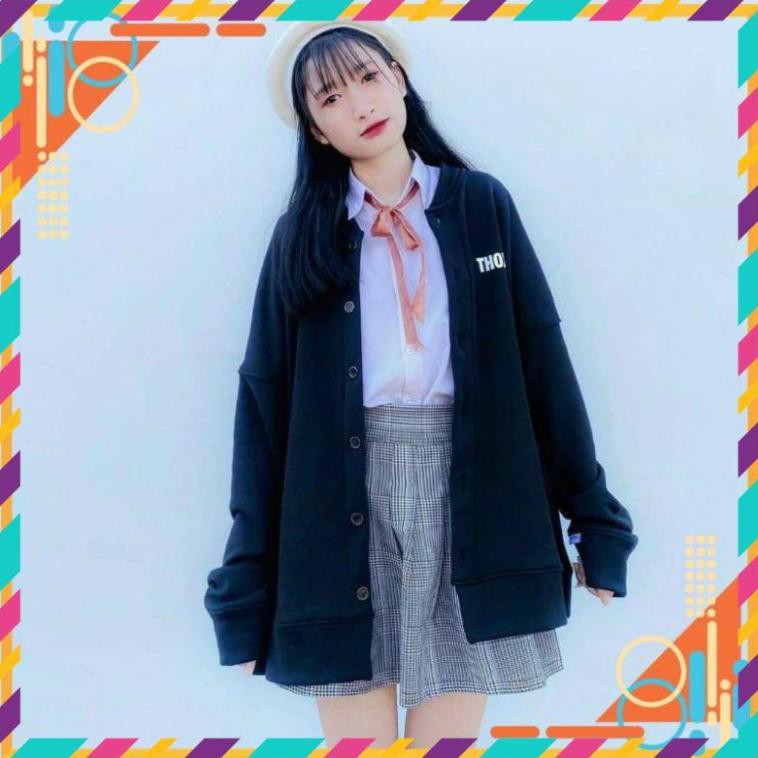 [Mặc Bao Đẹp] ÁO KHOÁC NỈ CARDIGAN THOXRI UNISEX ...AH | BigBuy360 - bigbuy360.vn