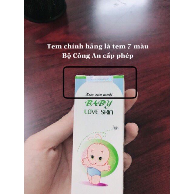 Kem Xua Muỗi Baby Love Skin, Kem Muỗi Ngân Bình, mới mới cập nhật chính hãng