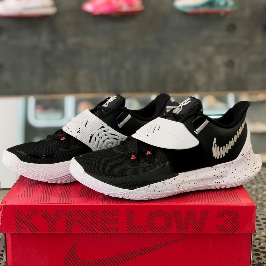 Giày chính hãng Nike Kyrie Low 3 'Team Black White' - CW6228 003
