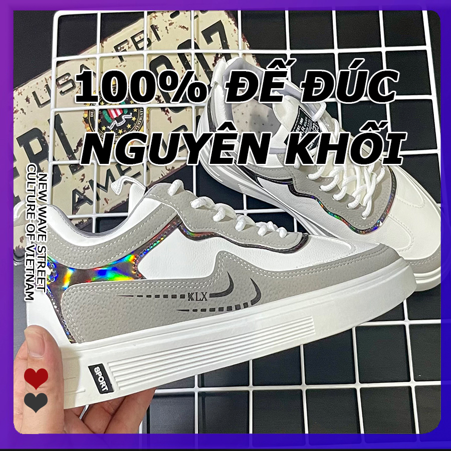 Giày thể thao nam,Giày nam sneaker tăng chiều cao,Giày Thể Thao Nam StreetStyle - Giày nam Trending 2021 GN1