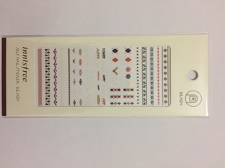 Miếng dán móng Innisfree Self Nail Sticker - Design