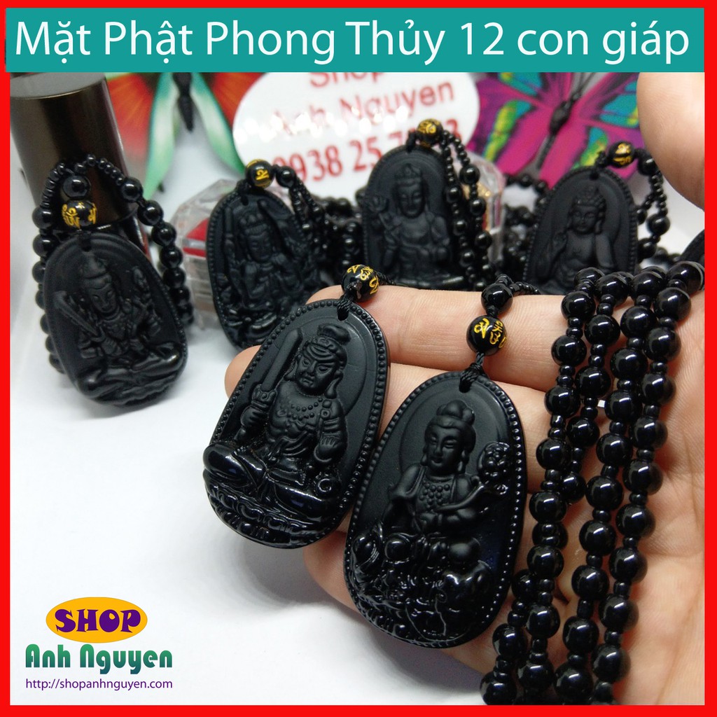 Dây chuyền Phật phong thủy 12 con giáp