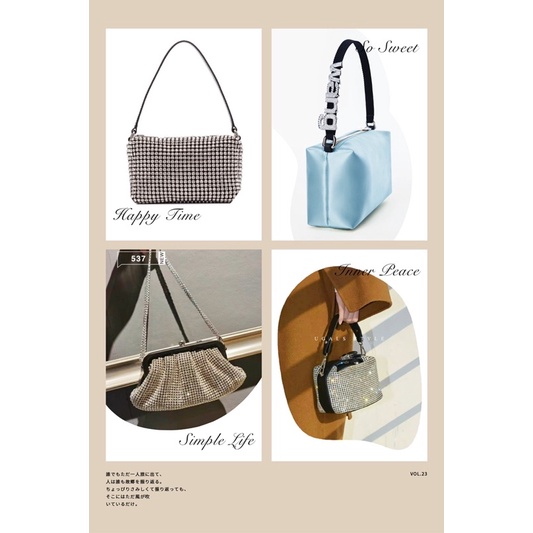 TNS - Túi clutch đính đá bling bling hottrend hợp đi tiệc 🅰️lex•xander Wang Classy Party Hand Bags