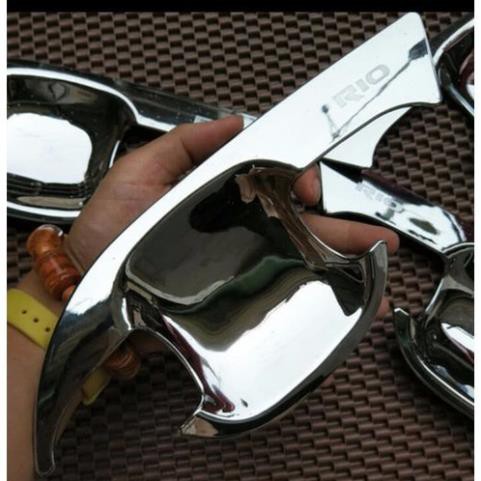 Ốp tay nắm hõm cửa Kia Rio 2016 - 2020 Mạ crom