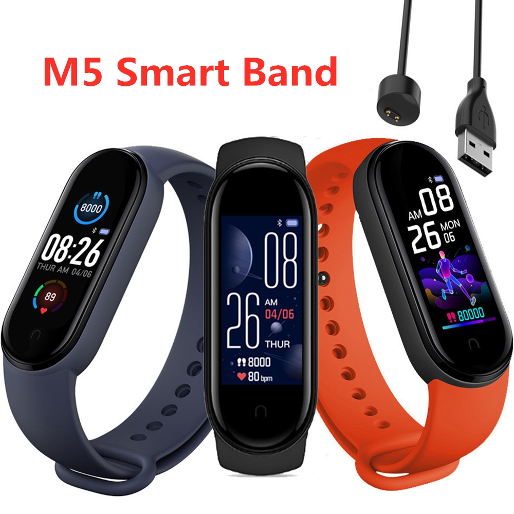 XIAOMI MI Đồng Hồ Thông Minh M5 Chống Nước Hỗ Trợ Theo Dõi Nhịp Tim Kết Nối Bluetooth Xiaomi Band M5