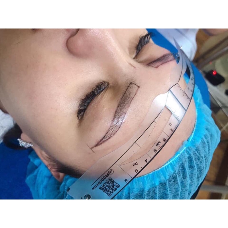 Khuôn Mày 8 Dáng Đẹp Chuẩn Thái Hàn Châu Âu Kẻ Vẽ Lông Mày Phun Xăm Makeup