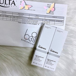 Tinh Chất Giảm Mụn & Thâm The Ordinary Niacinamide 10% + Zinc 1%