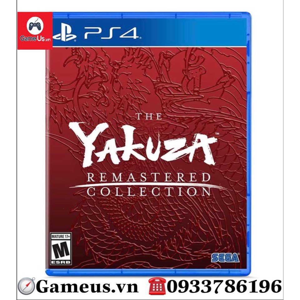 
                        Đĩa game PS4: The Yakuza Remastered Collection Hệ US
                    