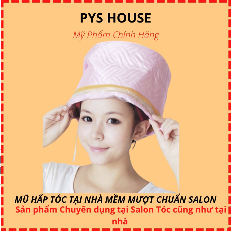 MŨ HẤP TÓC TẠI NHÀ MỀM MƯỢT CHUẨN SALON