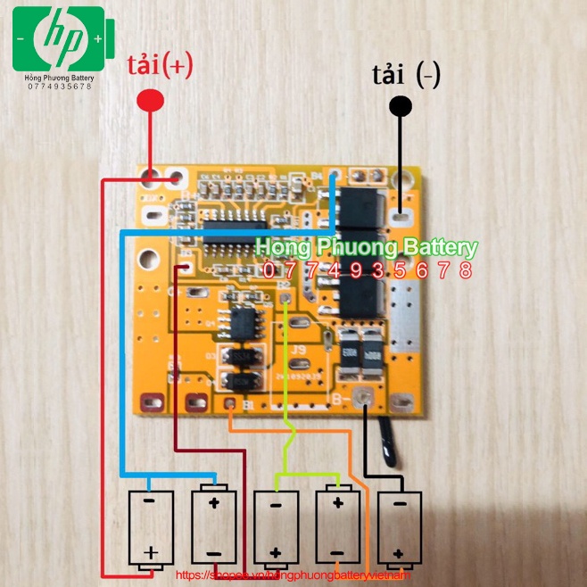 Mạch vàng Makita 5S 65A [ HP Battery ]