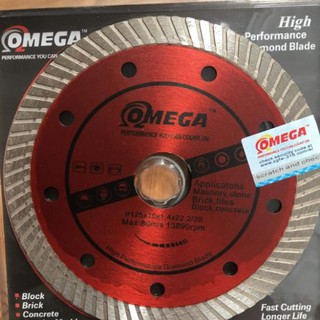 Combo 10 lưỡi cắt đa năng Omega đỏ 125mm