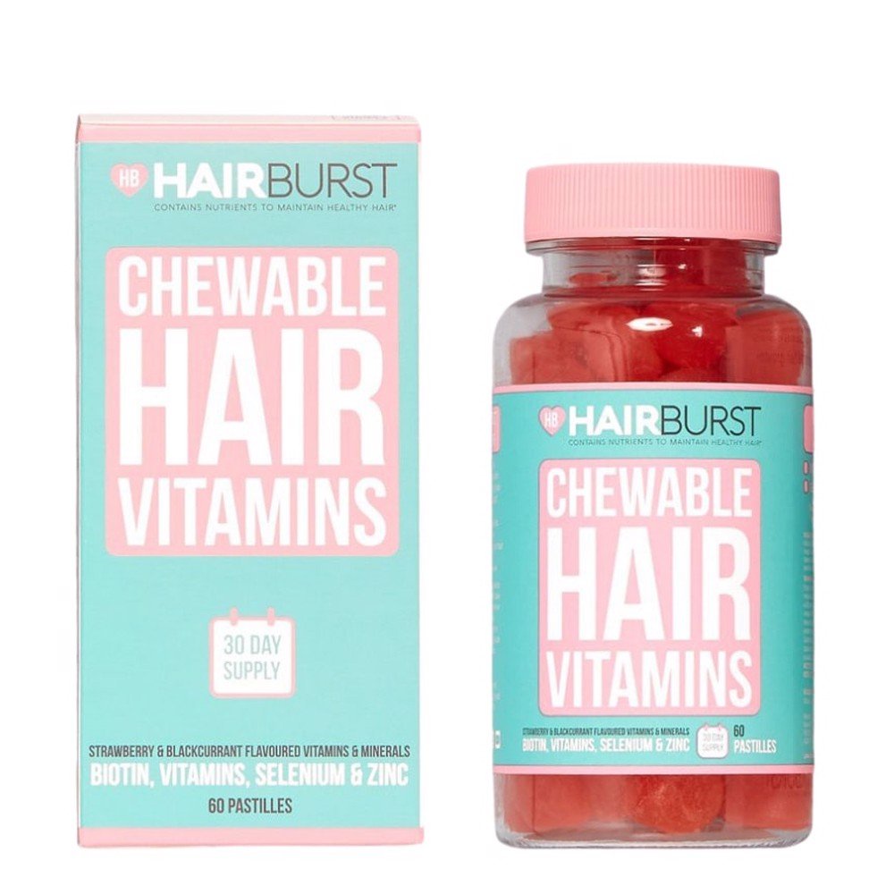 KẸO DẺO KÍCH THÍCH MỌC TÓC HAIRBURST CHEWABLE HAIR VITAMINS (60 VIÊN)