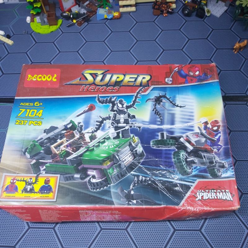 [Superhero] Lắp ráp DECOOL 7104 | 237 mảnh ghép✅