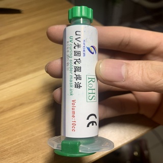  Keo UV chông chạm đường mạch màu Xanh 