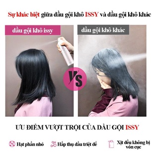 Dầu Gội Khô ISSY 150ml [Dạng Xịt]