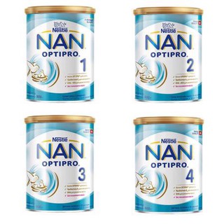 COMBO 5 hộp sữa Nan Nga đủ số 1,2,3,4 - hộp 800g