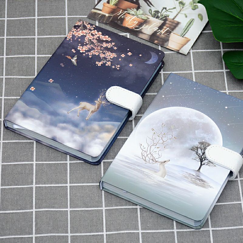Sổ tay Linh Lộc Ẩm Khê khổ A5 phong cách cổ trang