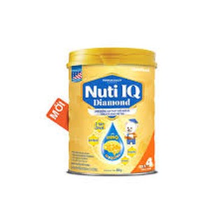 Sữa Nuti IQ Diamond 4 900g DHA & HMO (trẻ từ 2 tuổi trở lên) (100% hàng chính hãng)