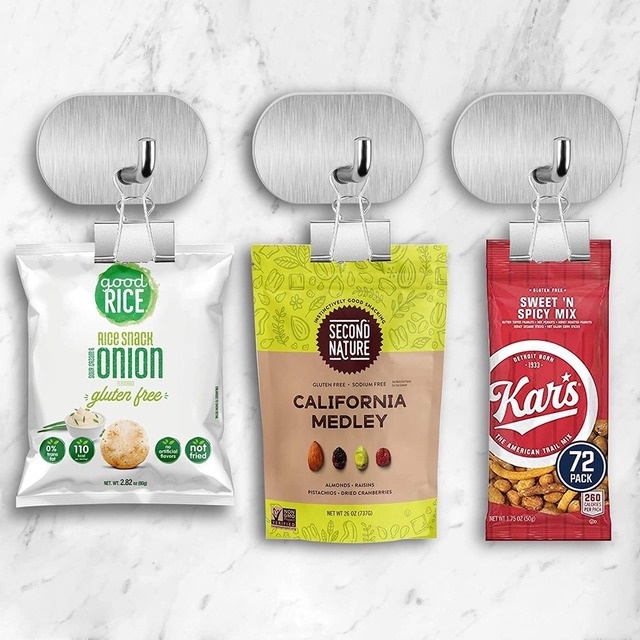 Móc Treo Đồ Gắn Tường Hình Tròn Bằng Thép Không Gỉ Không Cần Khoan Chống Nước